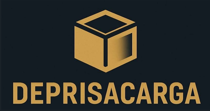 Deprisacarga, caja dorada sobre el nombre